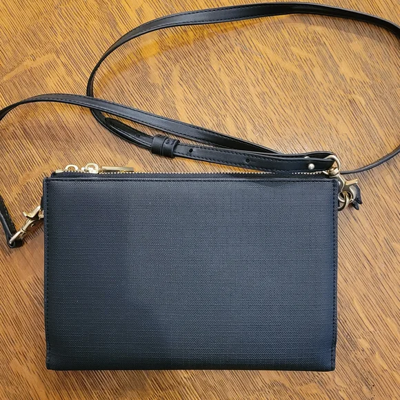 Dagne Dover Essentials Wallet Crossbody Dark Brown EUC - Picture 1 of 8